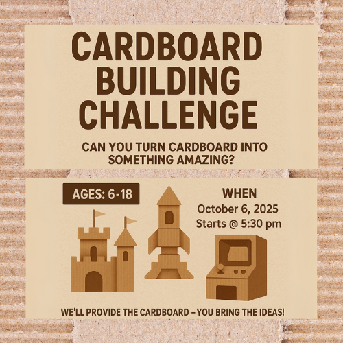 Cardboard Building Challenge (Logo)