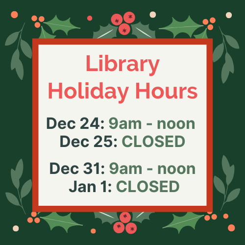 Holiday hours 2025