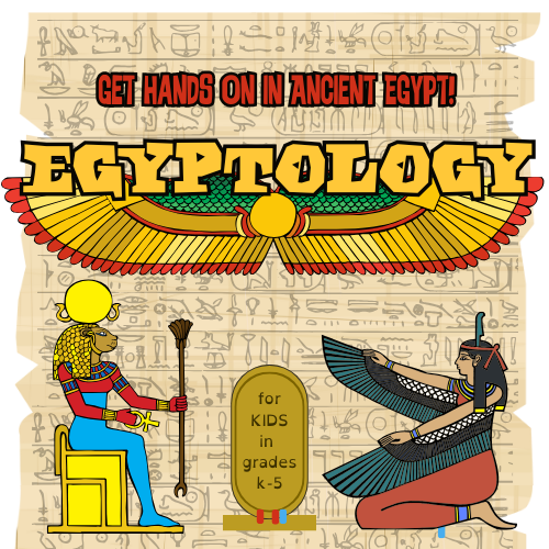 Egyptology flyer (500 x 500 px)