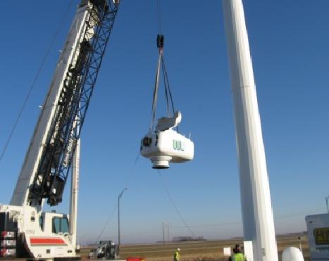 Construction of a wind turbine