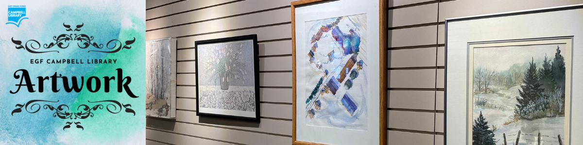 Art Exhibit web page banner cambell collection