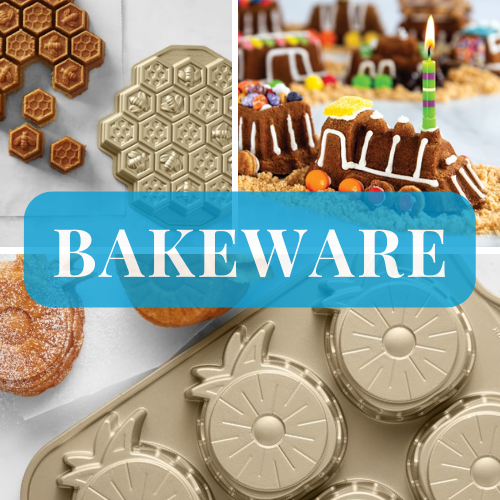 Explore our Library of Things bakeware collection