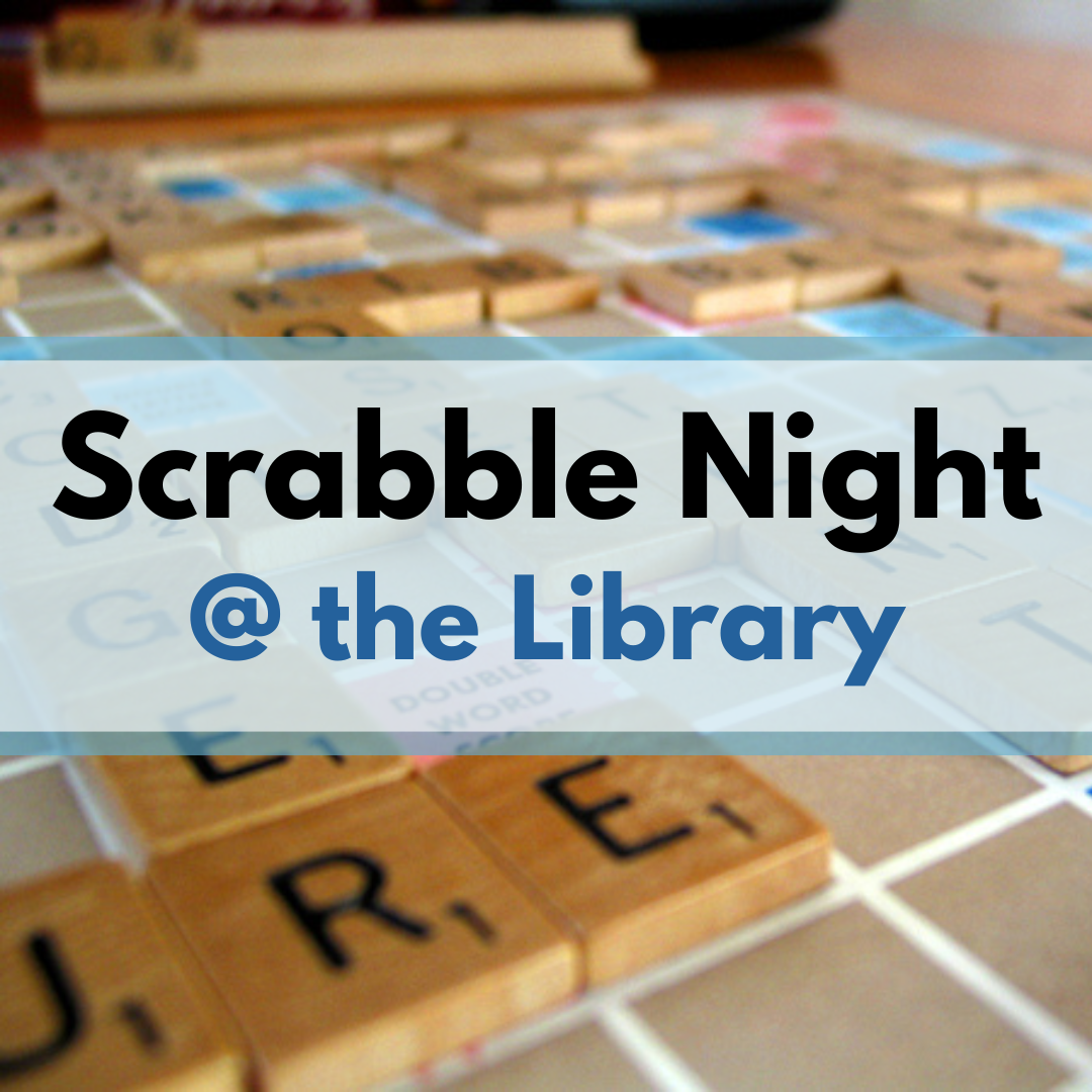 Scrabble Night at the Library